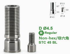 Screw Abutment Components - Ti-Temporary Cylinder for Dentium SuperLine ll, SuperLine, and lmplantium