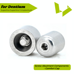 Screw Abutment Components- Ti Comfort Cap for Dentium SuperLine ll, SuperLine, and lmplantium