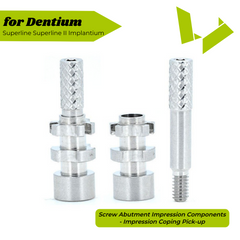 Screw Abutment Impression Components- Impression Coping Pick-up for Dentium SuperLine ll, SuperLine, and lmplantium