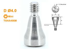 Healing Abutment Caps Mini Platform Ø4.0mm Ø4.5mm Ø5.0mm Fits OSSTEM