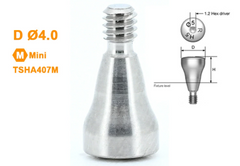 Healing Abutment Caps Mini Platform Ø4.0mm Ø4.5mm Ø5.0mm Fits OSSTEM