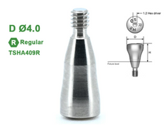 Ø4.0 Ø4.5 Ø5.0 Ø6.0 Ø7.0 Ø8.0 Ø9.0 Regular Heating Abutment for Osstem TS Implant System