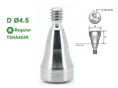 Healing Abutment  Caps Regluar Platform Ø4.0mm Ø4.5mm Ø5.0mm Fits OSSTEM