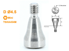 Healing Abutment Caps Mini Platform Ø4.0mm Ø4.5mm Ø5.0mm Fits OSSTEM
