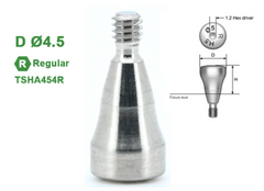 Ø4.0 Ø4.5 Ø5.0 Ø6.0 Ø7.0 Ø8.0 Ø9.0 Regular Heating Abutment for Osstem TS Implant System