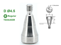 Healing Abutment  Caps Regluar Platform Ø4.0mm Ø4.5mm Ø5.0mm Fits OSSTEM