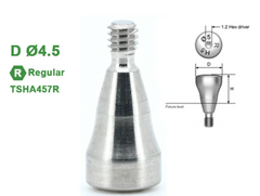 Ø4.0 Ø4.5 Ø5.0 Ø6.0 Ø7.0 Ø8.0 Ø9.0 Regular Heating Abutment for Osstem TS Implant System