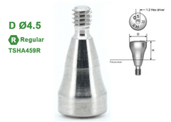 Healing Abutment  Caps Regluar Platform Ø4.0mm Ø4.5mm Ø5.0mm Fits OSSTEM
