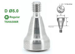 Ø4.0 Ø4.5 Ø5.0 Ø6.0 Ø7.0 Ø8.0 Ø9.0 Regular Heating Abutment for Osstem TS Implant System