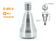 Healing Abutment Caps Mini Platform Ø4.0mm Ø4.5mm Ø5.0mm Fits OSSTEM