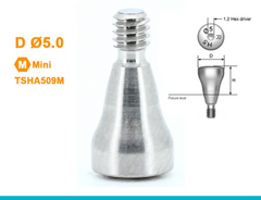 Healing Abutment Caps Mini Platform Ø4.0mm Ø4.5mm Ø5.0mm Fits OSSTEM