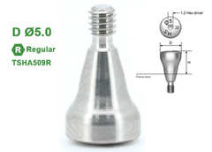 Ø4.0 Ø4.5 Ø5.0 Ø6.0 Ø7.0 Ø8.0 Ø9.0 Regular Heating Abutment for Osstem TS Implant System