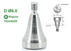 Healing Abutment  Caps Regluar Platform Ø4.0mm Ø4.5mm Ø5.0mm Fits OSSTEM