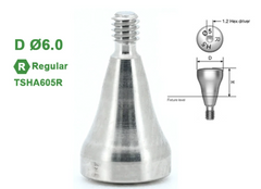 Ø4.0 Ø4.5 Ø5.0 Ø6.0 Ø7.0 Ø8.0 Ø9.0 Regular Heating Abutment for Osstem TS Implant System