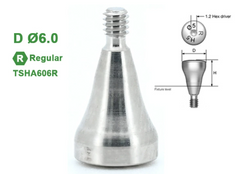 Healing Abutment  Caps Regluar Platform Ø4.0mm Ø4.5mm Ø5.0mm Fits OSSTEM