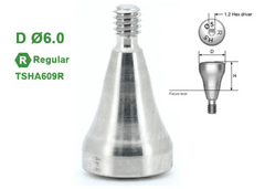 Healing Abutment  Caps Regluar Platform Ø4.0mm Ø4.5mm Ø5.0mm Fits OSSTEM