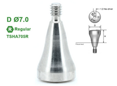 Ø4.0 Ø4.5 Ø5.0 Ø6.0 Ø7.0 Ø8.0 Ø9.0 Regular Heating Abutment for Osstem TS Implant System