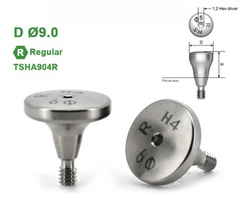 Ø4.0 Ø4.5 Ø5.0 Ø6.0 Ø7.0 Ø8.0 Ø9.0 Regular Heating Abutment for Osstem TS Implant System