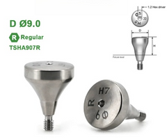 Healing Abutment  Caps Regluar Platform Ø4.0mm Ø4.5mm Ø5.0mm Fits OSSTEM
