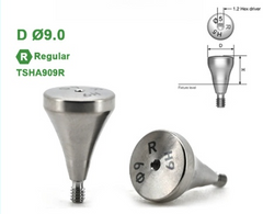 Ø4.0 Ø4.5 Ø5.0 Ø6.0 Ø7.0 Ø8.0 Ø9.0 Regular Heating Abutment for Osstem TS Implant System