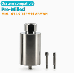 Ø1.0 Ø14 PreMilled Abutment / Custom CAD CAM Blank fits fitting with Osstem
