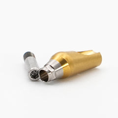 Ti-G4/ 15°Angled Abutment fitting with Dentium Superline Implant
