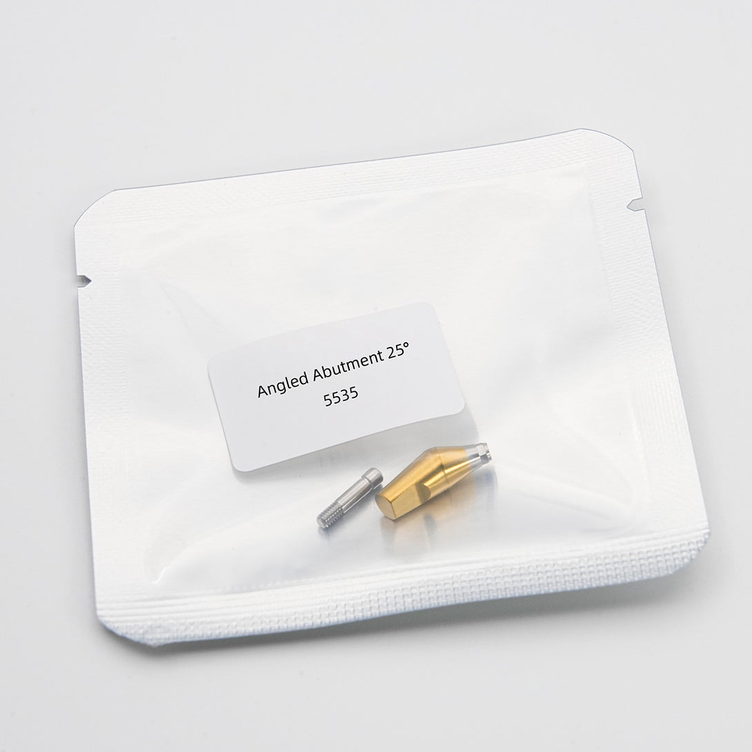 Ti-G4/ 25°Angled Abutment fitting with Dentium Superline Implant Ø4.5-Ø5.5