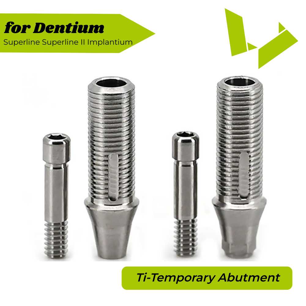 Ti-Temporary Abutment for Dentium SuperLine ll, SuperLine, and lmplantium