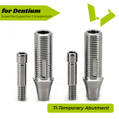 Ti-Temporary Abutment for Dentium SuperLine ll, SuperLine, and lmplantium