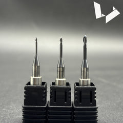 MB-58 MB-59 MB-60 4mm Shaft Titanium Cocr Milling Tool with Stop Ring - Arum 300 Series Compatible