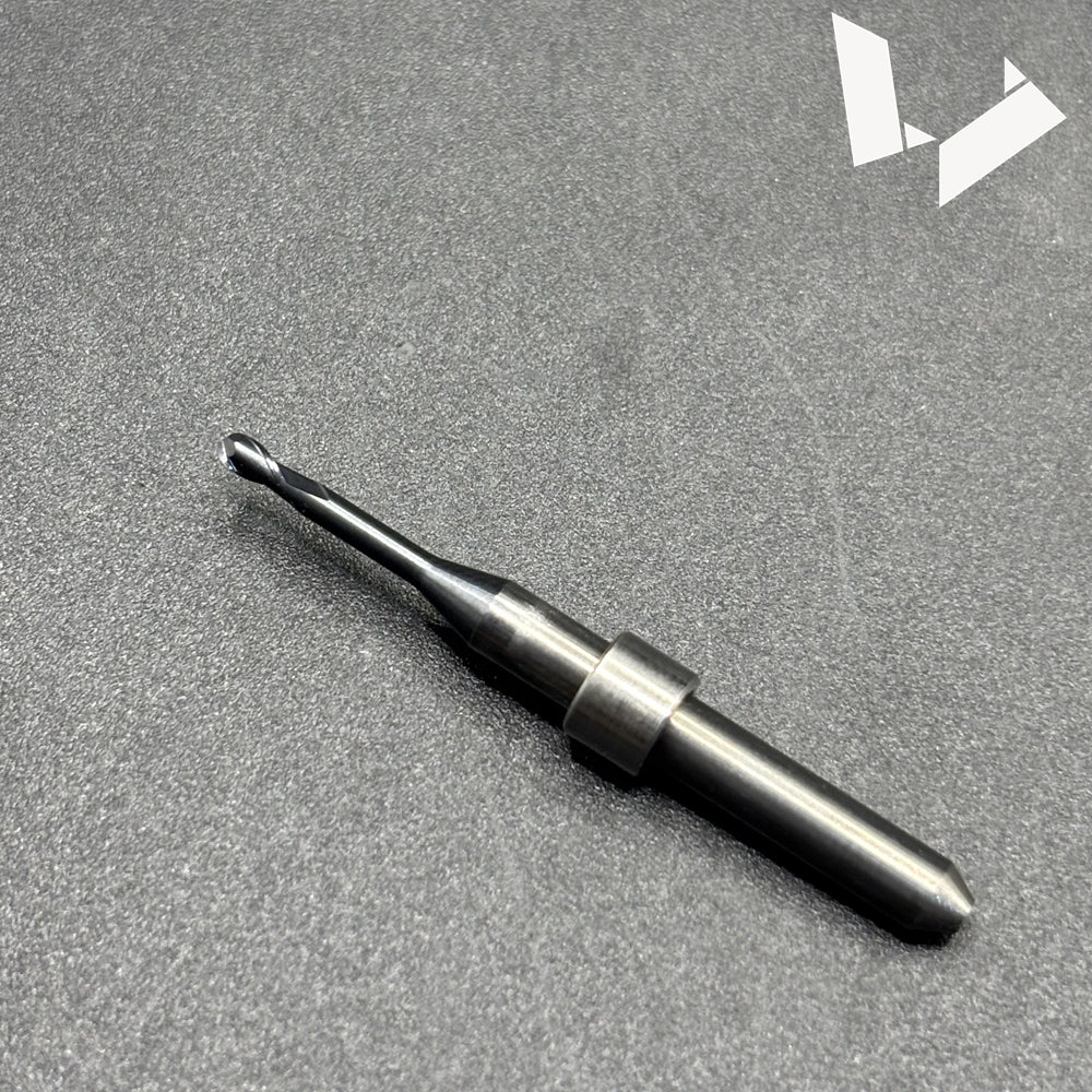 MB-58 MB-59 MB-60 4mm Shaft Titanium Cocr Milling Tool with Stop Ring - Arum 300 Series Compatible