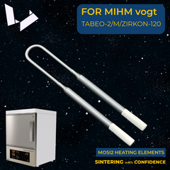 Mosi2 Heating Elements Replacement for MIHM TABEO-2/M/ZIRKON-120 Zirconia Sintering Furnace
