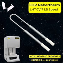 Mosi2 Heating Elements Replacement for Nabertherm LHT 01/17 LB Speed Zirconia Sintering Oven - 692253771