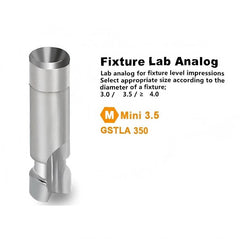 Implant Lab Analog (Ø3.5 Ø4.0) Comaptible with Osstem TS Implant System