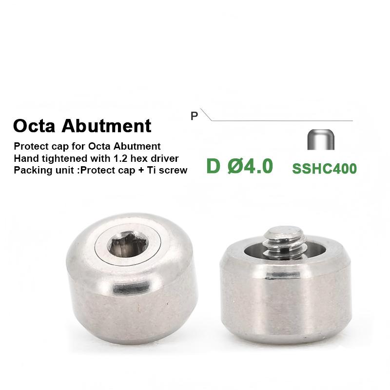 Ø4.0 Ø4.8 Ø5.0mm Healing Cap Octa Protect Cap Compatible with Osstem TS implant System