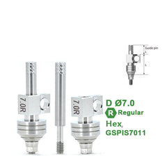 Ø4.0 Ø4.5 Ø5.0 Ø6.0 Ø7.0 Open Impression Coping Compatible with Osstem TS Implant System