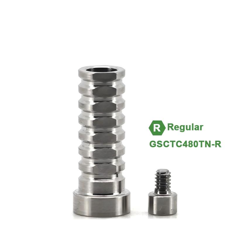 Multi Temporary Abutment (Ø4.0 Ø4.8 Ø5.0mm) Compatible with Ossetem