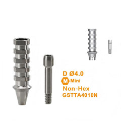 Ø4.0 Ø4.5 Temporary Abutment Compatible with Osstem TS Implant System