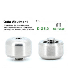 Ø4.0 Ø4.8 Ø5.0mm Healing Cap Octa Protect Cap Compatible with Osstem TS implant System