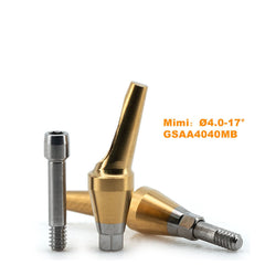 17° Mini-Angled Abutment (Ø4.0 Ø4.5mm) Compatible with Osstem TS implant System