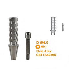 Ø4.0 Ø4.5 Temporary Abutment Compatible with Osstem TS Implant System