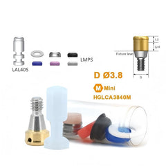 Ø3.8 Locator Abutment Compatible with Osstem
