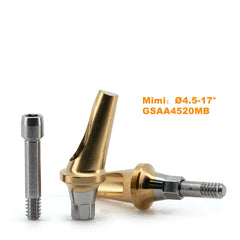 17° Mini-Angled Abutment (Ø4.0 Ø4.5mm) Compatible with Osstem TS implant System