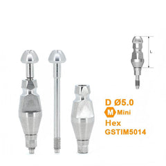 Ø4.0 Ø4.5 Ø5.0 Closed Tray Impression Coping Compatible with Osstem implant System