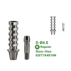 Ø4.0 Ø4.5 Temporary Abutment Compatible with Osstem TS Implant System