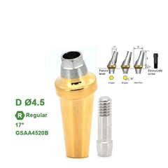 17° Regular-Angled Abutment (Ø4.5 Ø5.0 Ø6.0mm) Compatible with Osstem TS Implant System