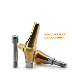 17° Mini-Angled Abutment (Ø4.0 Ø4.5mm) Compatible with Osstem TS implant System