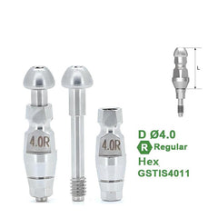 Ø4.0 Ø4.5 Ø5.0 Closed Tray Impression Coping Compatible with Osstem implant System