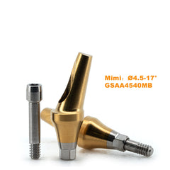 17° Mini-Angled Abutment (Ø4.0 Ø4.5mm) Compatible with Osstem TS implant System